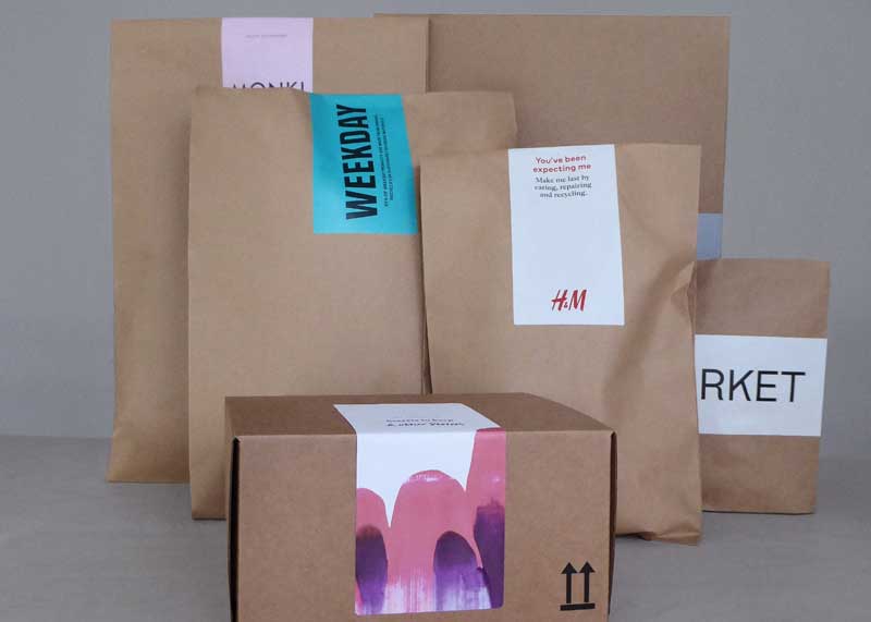 H M packaging