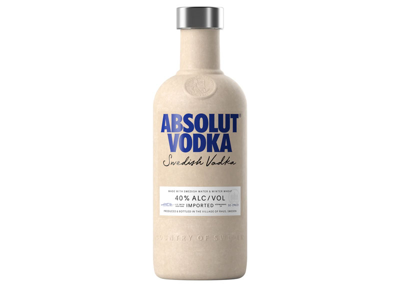 Absolut Paper Bottle