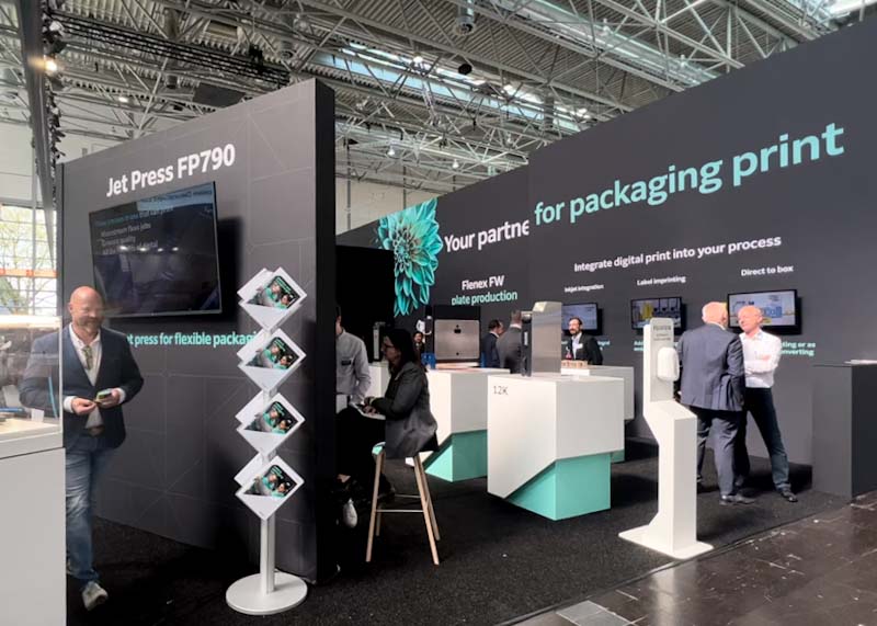 Stand da Fujifilm na Interpack 2023