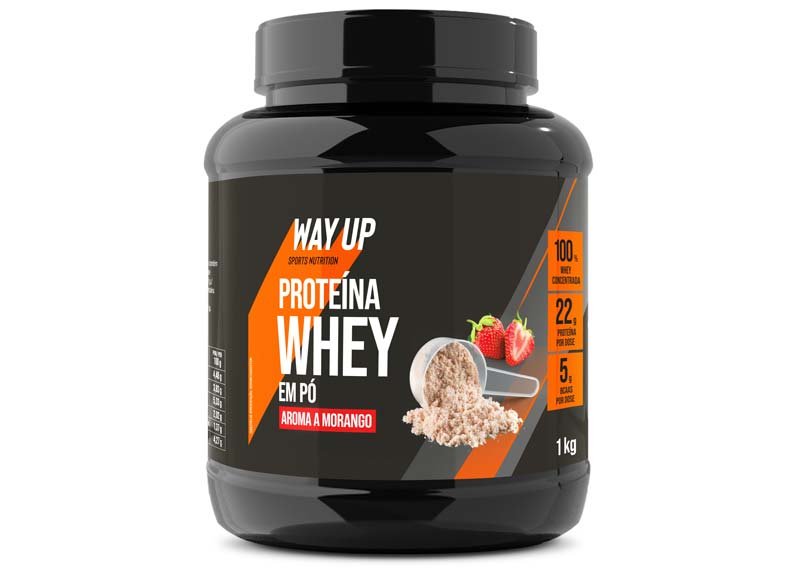 Whey Concentrada Morango Way Up