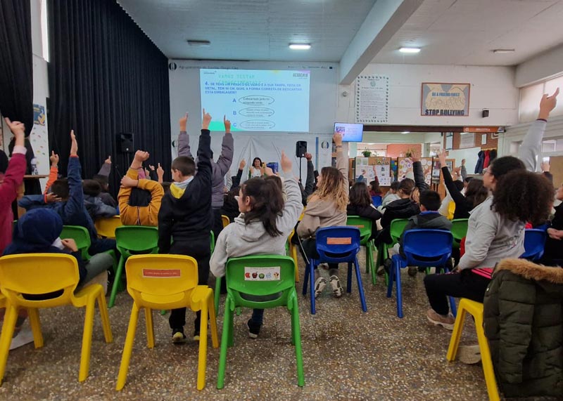 Academia Ponto Verde Reciclar é na boa