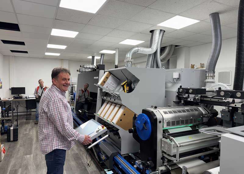 Dávid Péter, proprietário da Yeloprint